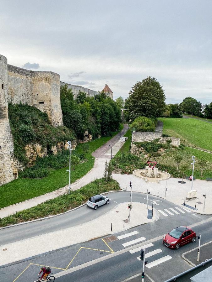 Castle - Vue Sur Le Chateau - Hypercentre Caen Kültér fotó